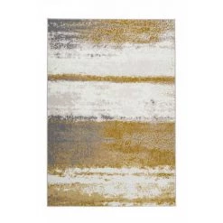 Tapis BOBOCHIC - Tapis Fabrication Artisanale LUCIO Motif Contemporain - Jaune -BOBOCHIC Soldes 2022 62479857 3