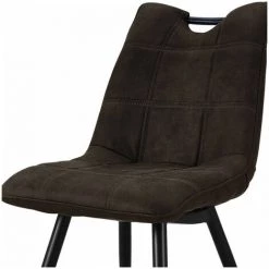 Chaise Et Fauteuil De Table BOBOCHIC - Lot De 2 Chaises De Table EILO Marron - Marron -BOBOCHIC Soldes 2022 62480081 5