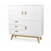 Buffets BOBOCHIC - Buffet 3 Portes 114 Cm BAYRA - Blanc -BOBOCHIC Soldes 2022 62480578 1