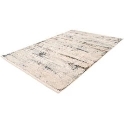 Tapis BOBOCHIC - Tapis Poils Courts TENZO Motif Vintage - Gris