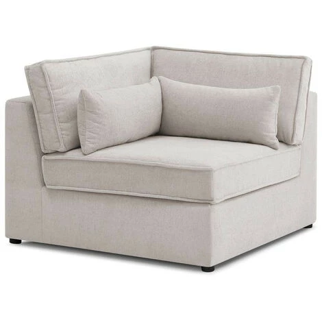 Canapé Modulable BOBOCHIC - Angle Pour Canapé Modulable SARAH Blanc - Blanc 4 Canapé Modulable BOBOCHIC - Angle Pour Canapé Modulable SARAH Blanc - Blanc â Image 2