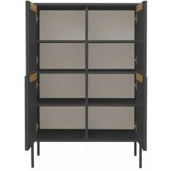 Buffets BOBOCHIC - Buffet 4 Portes 90 Cm HAMPTON Gris Foncé - Gris Foncé 11 Buffets BOBOCHIC - Buffet 4 Portes 90 Cm HAMPTON Gris Foncé - Gris Foncé -BOBOCHIC Soldes 2022 62487722 5