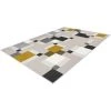 Tapis BOBOCHIC - Tapis Fabrication Artisanale LUCIO Motif Contemporain - Crème -BOBOCHIC Soldes 2022 62487792 1