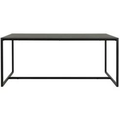 Table à Manger BOBOCHIC - Table à Manger 180 Cm KIMY Placage Frêne Noir - Noir -BOBOCHIC Soldes 2022 62488452 3