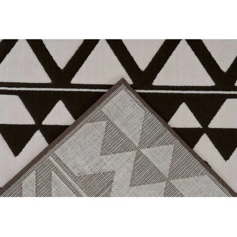 Tapis BOBOCHIC - Tapis Poils Courts SAFI Motif Ethnique - Marron 7 Tapis BOBOCHIC - Tapis Poils Courts SAFI Motif Ethnique - Marron – Image 5