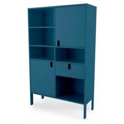 Buffets BOBOCHIC - Buffet 2 Portes 109 Cm KORY Bleu Marine - Bleu Marine