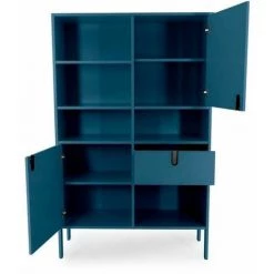 Buffets BOBOCHIC - Buffet 2 Portes 109 Cm KORY Bleu Marine - Bleu Marine -BOBOCHIC Soldes 2022 62612900 5