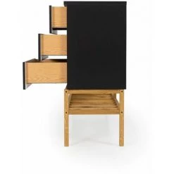 Buffets BOBOCHIC - Buffet 2 Portes 180 Cm SARA Noir - Noir -BOBOCHIC Soldes 2022 62612915 5