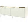 Buffets BOBOCHIC - Buffet 4 Portes 175 Cm HAMPTON Blanc - Blanc -BOBOCHIC Soldes 2022 62614171 1