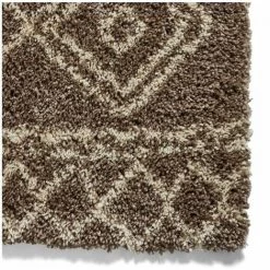 Tapis BOBOCHIC - Tapis Shaggy YAID Motif Berbère 160x220 Beige - Beige -BOBOCHIC Soldes 2022 62633095 4
