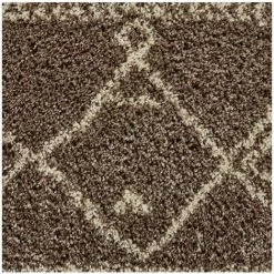 Tapis BOBOCHIC - Tapis Shaggy YAID Motif Berbère 160x220 Beige - Beige -BOBOCHIC Soldes 2022 62633095 5