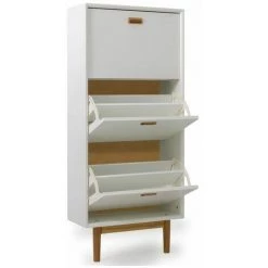 Meubles à Chaussures BOBOCHIC - Meuble à Chaussures 3 Rabats KIARA Blanc 10 Meubles à Chaussures BOBOCHIC - Meuble à Chaussures 3 Rabats KIARA Blanc -BOBOCHIC Soldes 2022 62633615 4