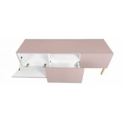 Meubles TV BOBOCHIC - Meuble TV 150 Cm KASHA Pieds Or Rose - Rose -BOBOCHIC Soldes 2022 62633777 3