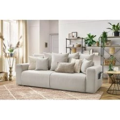 Canapé Droit Convertible BOBOCHIC - Canapé Droit Convertible Coffre ENVY Beige - Beige 10 Canapé Droit Convertible BOBOCHIC - Canapé Droit Convertible Coffre ENVY Beige - Beige -BOBOCHIC Soldes 2022 62633855 4