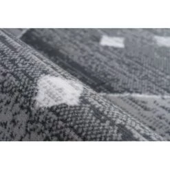 Tapis BOBOCHIC - Tapis Poils Courts KRISTA Motif Contemporain - Gris -BOBOCHIC Soldes 2022 62633902 4