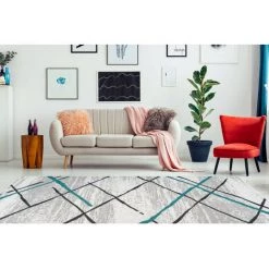 Tapis BOBOCHIC - Tapis Poils Courts KRISTA Motif Contemporain - Blanc 8 Tapis BOBOCHIC - Tapis Poils Courts KRISTA Motif Contemporain - Blanc -BOBOCHIC Soldes 2022 63406754 2