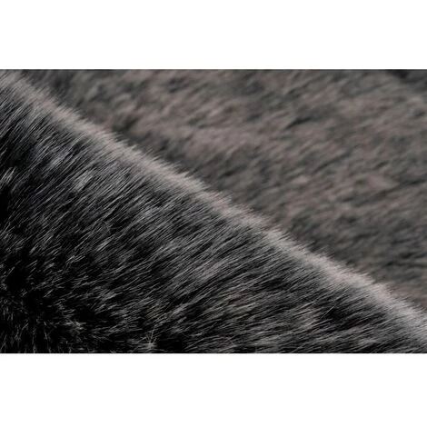 Tapis BOBOCHIC - Tapis Poil Shaggy ZORIA Uni 60x90 Anthracite - Anthracite 5 Tapis BOBOCHIC - Tapis Poil Shaggy ZORIA Uni 60x90 Anthracite - Anthracite – Image 3