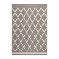 Tapis BOBOCHIC - Tapis Poils Courts IRMA Motif Graphique - Taupe -BOBOCHIC Soldes 2022 63407635 3