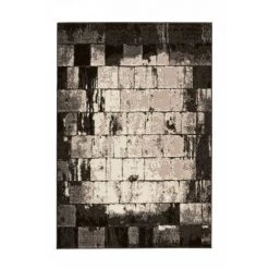 Tapis BOBOCHIC - Tapis Fabrication Artisanale LUCIO Motif Contemporain - Crème -BOBOCHIC Soldes 2022 63413270 3