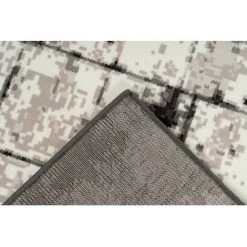 Tapis BOBOCHIC - Tapis Fabrication Artisanale LUCIO Motif Contemporain - Crème -BOBOCHIC Soldes 2022 63413270 5