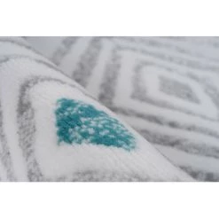 Tapis BOBOCHIC - Tapis Poils Courts KRISTA Motif Contemporain Multicolore - Blanc 10 Tapis BOBOCHIC - Tapis Poils Courts KRISTA Motif Contemporain Multicolore - Blanc -BOBOCHIC Soldes 2022 63413950 4