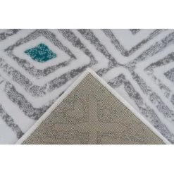 Tapis BOBOCHIC - Tapis Poils Courts KRISTA Motif Contemporain Multicolore - Blanc 11 Tapis BOBOCHIC - Tapis Poils Courts KRISTA Motif Contemporain Multicolore - Blanc -BOBOCHIC Soldes 2022 63413950 5