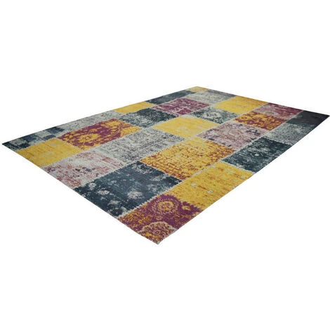 Tapis BOBOCHIC - Tapis Poils Courts PRADO Motif Berbère Multicolore - Multicolore 3 Tapis BOBOCHIC - Tapis Poils Courts PRADO Motif Berbère Multicolore - Multicolore