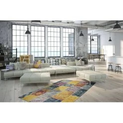 Tapis BOBOCHIC - Tapis Poils Courts PRADO Motif Berbère Multicolore - Multicolore 8 Tapis BOBOCHIC - Tapis Poils Courts PRADO Motif Berbère Multicolore - Multicolore -BOBOCHIC Soldes 2022 63415809 2