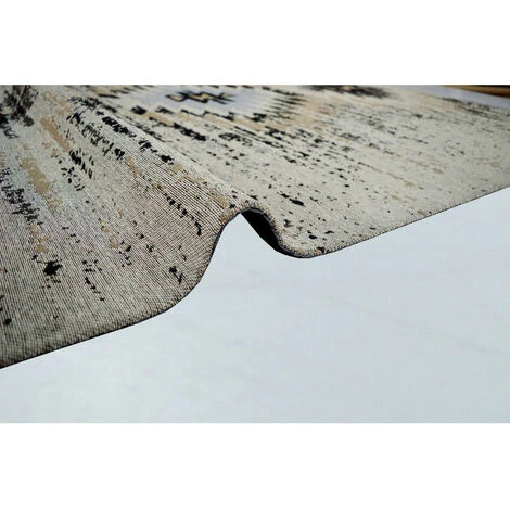 Tapis BOBOCHIC - Tapis Poils Courts PRADO Motif Berbère - Gris 6 Tapis BOBOCHIC - Tapis Poils Courts PRADO Motif Berbère - Gris – Image 4