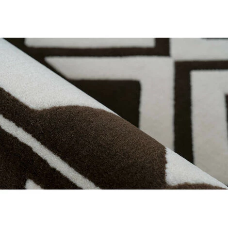 Tapis BOBOCHIC - Tapis Poils Courts SAFI Motif Ethnique - Marron 6 Tapis BOBOCHIC - Tapis Poils Courts SAFI Motif Ethnique - Marron – Image 4