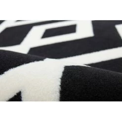 Tapis BOBOCHIC - Tapis Fabrication Artisanale IGLI Motif Contemporain - Noir -BOBOCHIC Soldes 2022 63416783 5