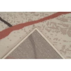 Tapis BOBOCHIC - Tapis Poils Courts KRISTA Motif Contemporain - Crème -BOBOCHIC Soldes 2022 63416795 5