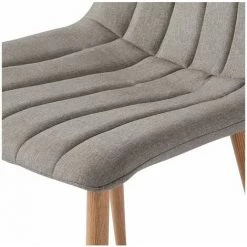 Chaise Et Fauteuil De Table BOBOCHIC - Lot De 2 Chaises De Table LIMY Gris Clair - Gris Clair 10 Chaise Et Fauteuil De Table BOBOCHIC - Lot De 2 Chaises De Table LIMY Gris Clair - Gris Clair -BOBOCHIC Soldes 2022 63560688 4