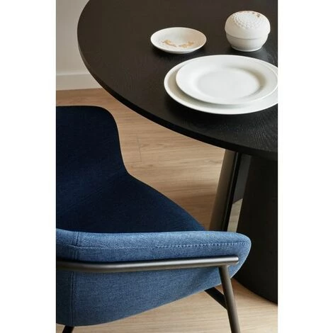 Table à Manger BOBOCHIC - Table à Manger 137 Cm CEP 137 Noir - Noir 6 Table à Manger BOBOCHIC - Table à Manger 137 Cm CEP 137 Noir - Noir – Image 4