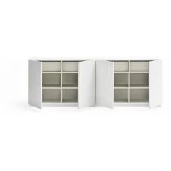 Buffets BOBOCHIC - Buffet 4 Portes 200 Cm DORIC Blanc - Blanc 11 Buffets BOBOCHIC - Buffet 4 Portes 200 Cm DORIC Blanc - Blanc -BOBOCHIC Soldes 2022 63560872 5