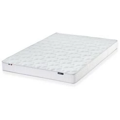 Matelas BOBOCHIC - Matelas JULIETTE 18 Cm 100% Latex 85 Kg/m3 5 Zones De Confort 160x200 - Blanc