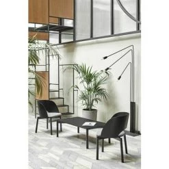Chaise Et Fauteuil De Table BOBOCHIC - Lot De 2 Chaises De Table DAM Noir - Noir -BOBOCHIC Soldes 2022 63560947 3