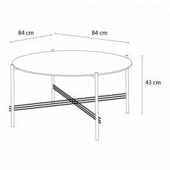 Tables Basses BOBOCHIC - Table Basse LONI Verre Trempé - Noir -BOBOCHIC Soldes 2022 63564240 5
