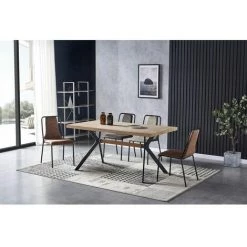 Chaise Et Fauteuil De Table BOBOCHIC - Lot De 2 Chaises De Tables LENNY Marron Foncé - Marron Foncé 10 Chaise Et Fauteuil De Table BOBOCHIC - Lot De 2 Chaises De Tables LENNY Marron Foncé - Marron Foncé -BOBOCHIC Soldes 2022 63564280 4