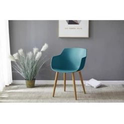 Chaise Et Fauteuil De Table BOBOCHIC - Lot De 2 Chaises De Table PRINS Bleu Canard - Bleu Canard 9 Chaise Et Fauteuil De Table BOBOCHIC - Lot De 2 Chaises De Table PRINS Bleu Canard - Bleu Canard -BOBOCHIC Soldes 2022 63564357 3