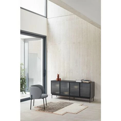 Fauteuils BOBOCHIC - Fauteuil MOGI Gris Foncé - Gris Foncé 5 Fauteuils BOBOCHIC - Fauteuil MOGI Gris Foncé - Gris Foncé – Image 3