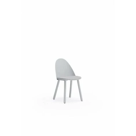 Chaise Et Fauteuil De Table BOBOCHIC - Lot De 2 Chaises De Table UMA Gris Clair - Gris Clair 7 Chaise Et Fauteuil De Table BOBOCHIC - Lot De 2 Chaises De Table UMA Gris Clair - Gris Clair – Image 5