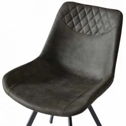 Chaise Et Fauteuil De Table BOBOCHIC - Lot De 2 Chaises De Table SAMUEL Gris Anthracite - Gris Anthracite 10 Chaise Et Fauteuil De Table BOBOCHIC - Lot De 2 Chaises De Table SAMUEL Gris Anthracite - Gris Anthracite -BOBOCHIC Soldes 2022 63564556 4