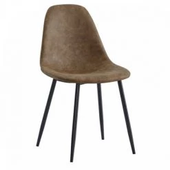 Chaise Et Fauteuil De Table BOBOCHIC - Lot De 2 Chaises De Table NATI Marron - Marron -BOBOCHIC Soldes 2022 63564654 4