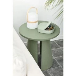 Tables Basses BOBOCHIC - Table D'appoint 50cm CEP Ronde Vert - Vert -BOBOCHIC Soldes 2022 63564686 3