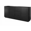 Buffets BOBOCHIC - Buffet 3 Portes 203 Cm DALIA Noir - Noir -BOBOCHIC Soldes 2022 65034348 1