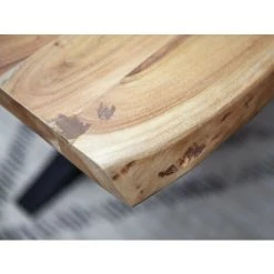 Table à Manger BOBOCHIC - Table à Manger TWIST Bois D'acacia Massif Et Pieds En Métal Noir 180x90 - Bois 11 Table à Manger BOBOCHIC - Table à Manger TWIST Bois D'acacia Massif Et Pieds En Métal Noir 180x90 - Bois -BOBOCHIC Soldes 2022 65211606 5