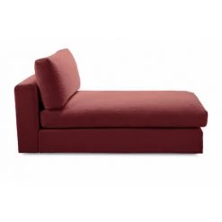Canapé Modulable BOBOCHIC - Méridienne Pour Canapé Modulable Ultra Moelleux PARIS Tissu Bouclette Rouge - Rouge -BOBOCHIC Soldes 2022 65382486 4