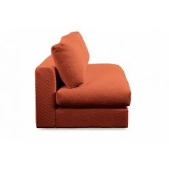 Canapé Modulable BOBOCHIC - Chauffeuse 2 Places Pour Canapé Modulable Ultra Moelleux PARIS Tissu Bouclette Terracotta - Terracotta -BOBOCHIC Soldes 2022 65382898 5