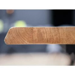 Table à Manger BOBOCHIC - Table à Manger Pieds Croix Extensible AWANI Chêne Massif Et Métal 180 - Bois -BOBOCHIC Soldes 2022 68963586 5